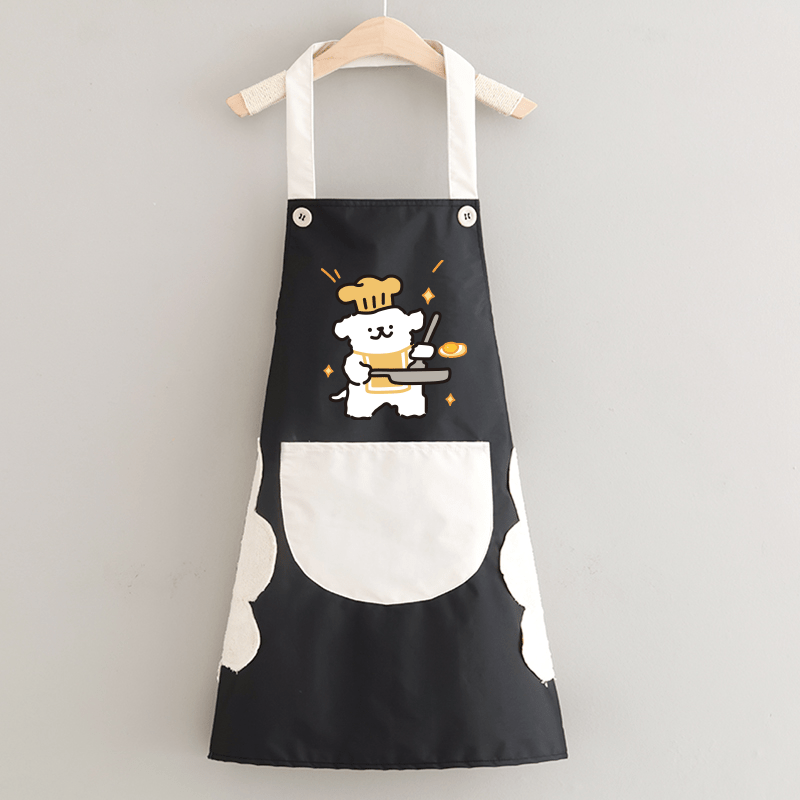 High Quality Heavy-Duty Logo\u002FText Adult Apron - Adjustable Chef Work Gown with Large Coverage, Durable for Cooking,, Catering & ized Branding (Household &)