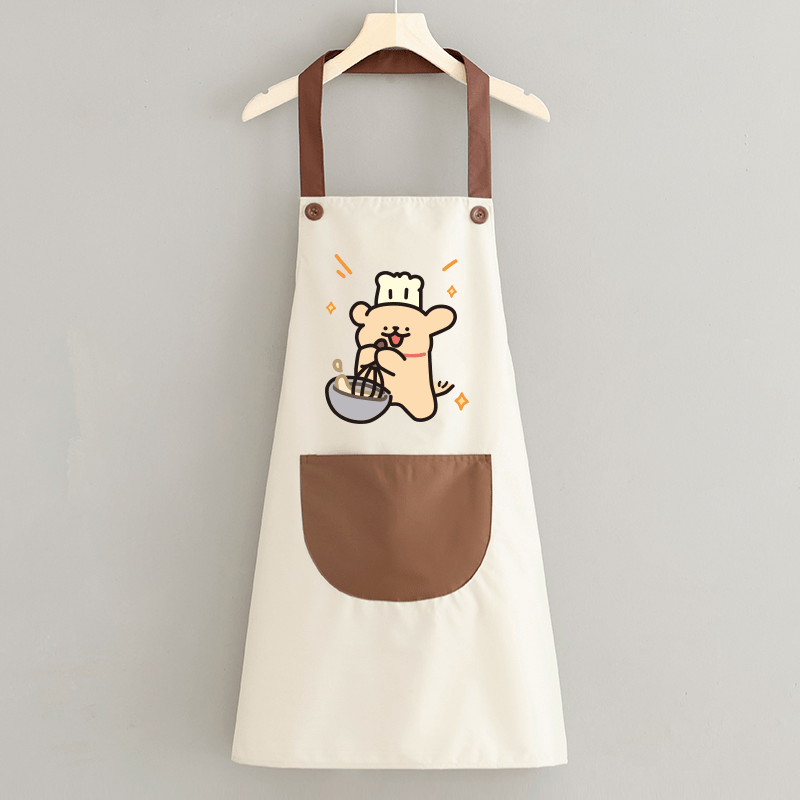 High Quality Heavy-Duty Logo\u002FText Adult Apron - Adjustable Chef Work Gown with Large Coverage, Durable for Cooking,, Catering & ized Branding (Household &)