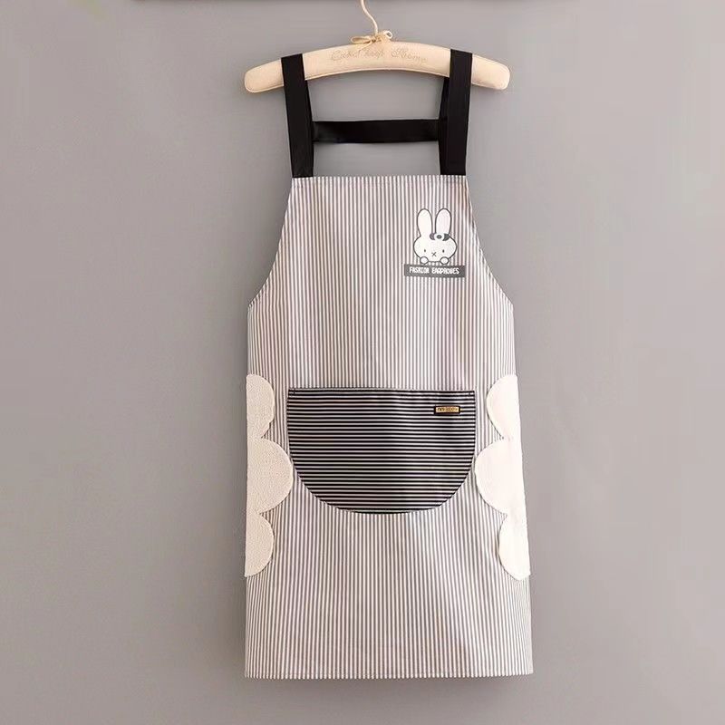 Women's High Quality & Apron - Heavy-Duty - Kitchen Apron with Waist Tie, Breathable for Home Cooking,, BBQ,, - Workwear for Nurses, Teachers, Artists (Cost