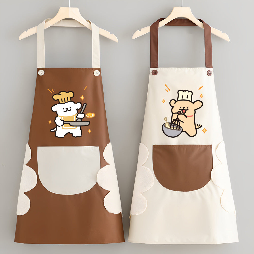 High Quality Heavy-Duty Logo\u002FText Adult Apron - Adjustable Chef Work Gown with Large Coverage, Durable for Cooking,, Catering & ized Branding (Household &)