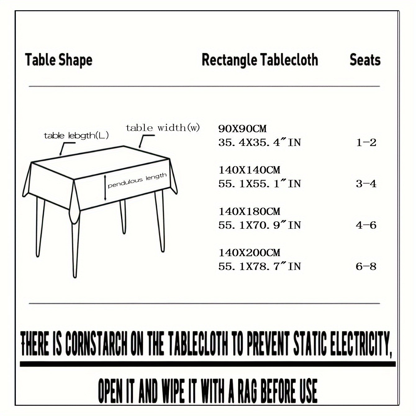 1pc Khaki Tassel Tablecloth | Polyester Simple Style Table Cover, Perfect for Dining Room, Living Room, Dining Table Decor, Elegant Rectangular Home Decor Christmas